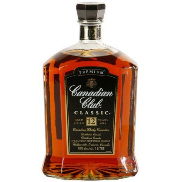 Canadian Club Classic 12 years old 40% vol 70 cl