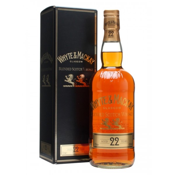 Whyte and Mackay 22 years 43% vol 70 cl