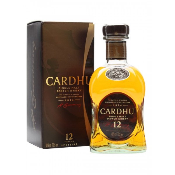 Cardhu 12 years 40% vol 70 cl