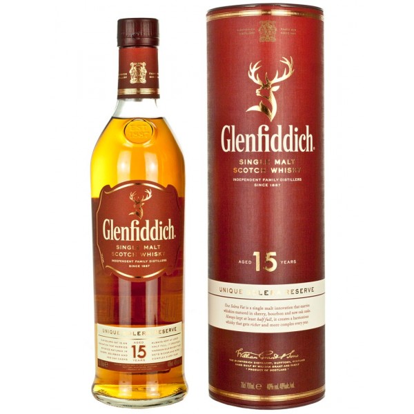 Glenfiddich Solera 15 years 40% vol 70 cl