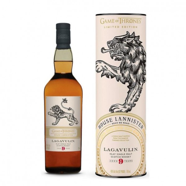 Lagavulin Game of Thrones House Lannister – Lagavulin 9 Year Old 46% vol 70 cl