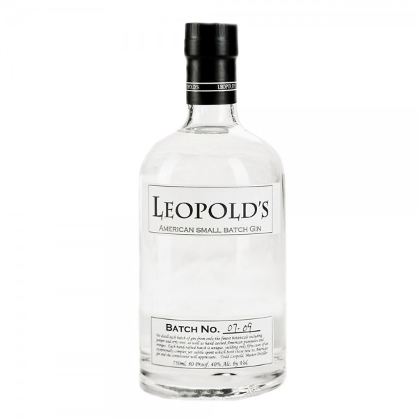 Leopold's Gin 40% vol 70 cl
