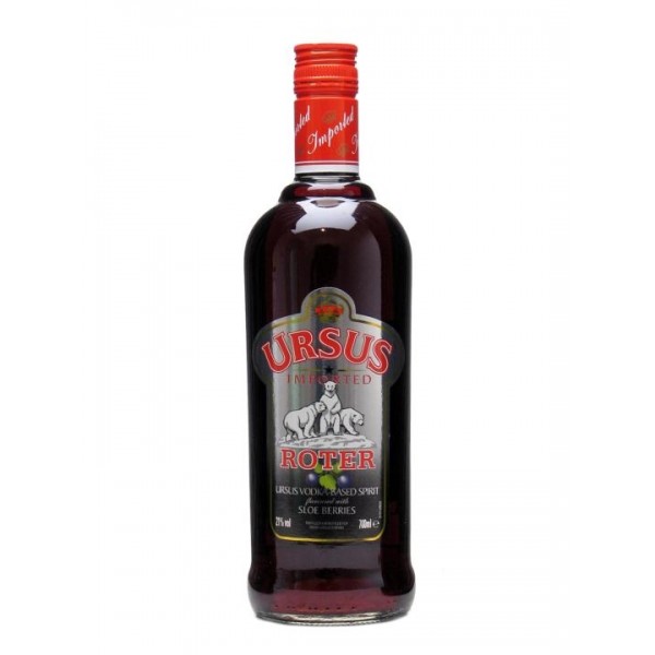 Ursus Roter Sloe Berry Liqueur 21% vol 70 cl