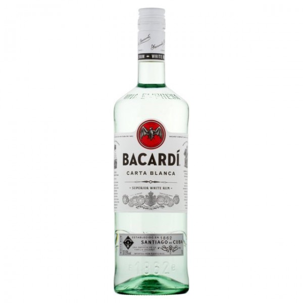 Bacardi Rum 37.5% vol 1lt