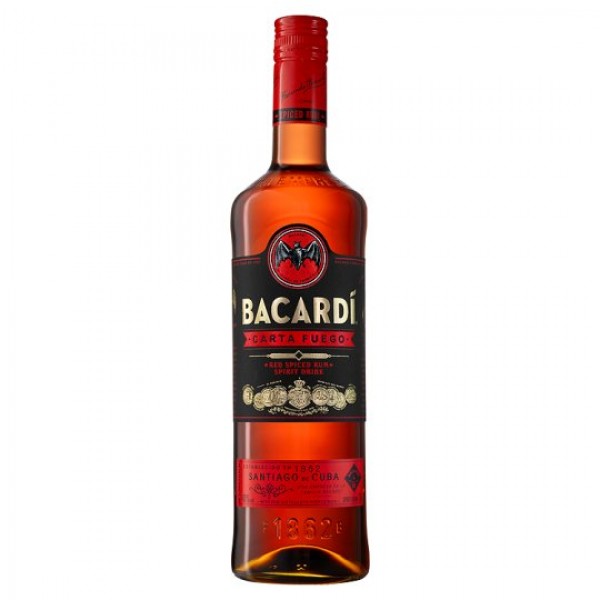 Bacardi Rum Carta Fuego 40% vol 70 cl