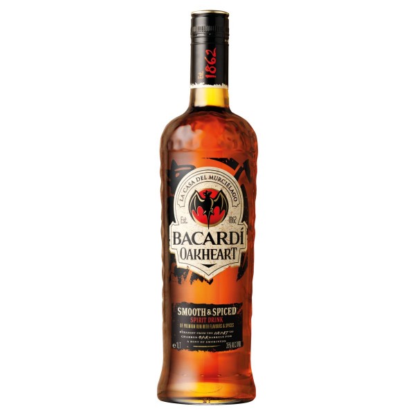 Bacardi Rum Oakheart 35% vol 70 cl