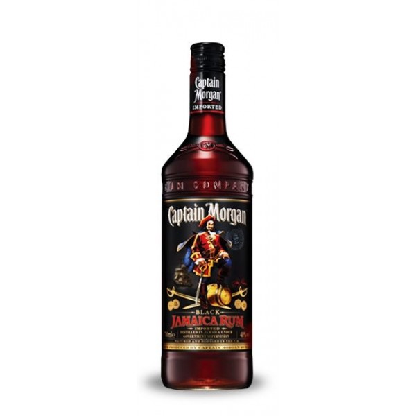 Captain Morgan Black Rum 40% vol 70 cl