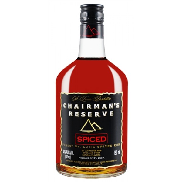 Chairman's Reserve Spiced St. Lucia Rum 40% vol 70 cl