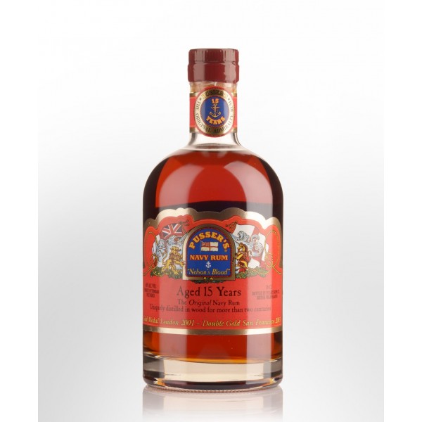 Pusser's Nelson's Blood Navy Rum 15 Years Old 40% vol 70 cl