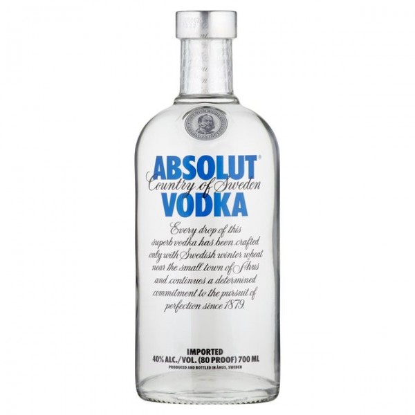 Absolut Vodka 40% vol 70 cl