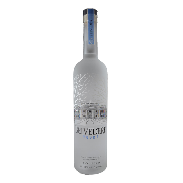 Belvedere Pure Vodka 40% vol 6 Lt
